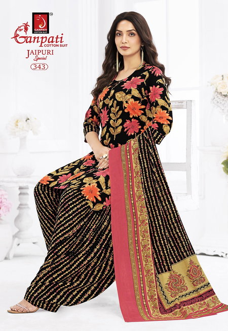 Jaipuri Patiyala Vol 17 By Ganpati Cotton Printed Dress Material Wholesale Online